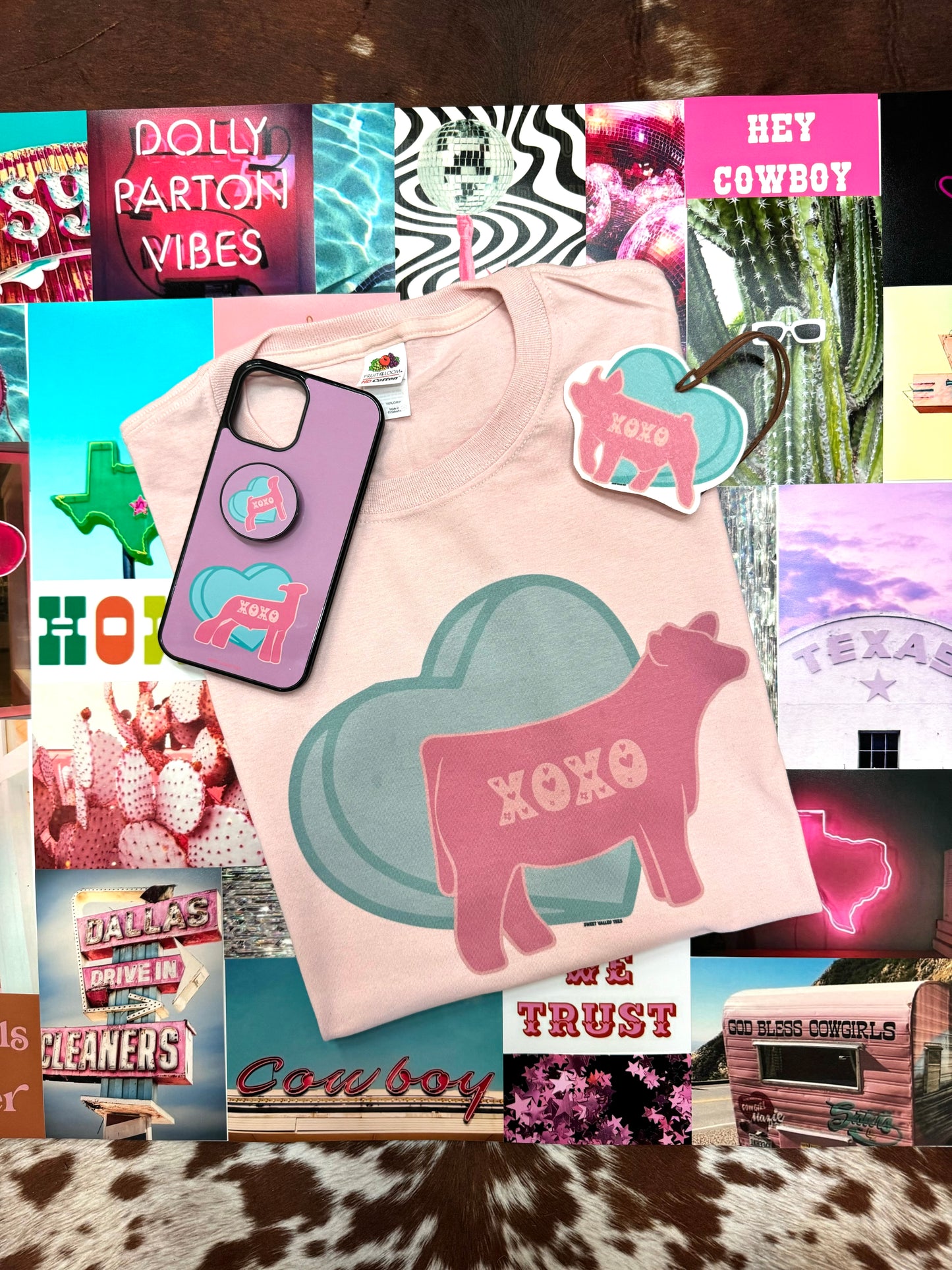 XOXO V-Day Sweet Blush Tee - Multiple Species Available!