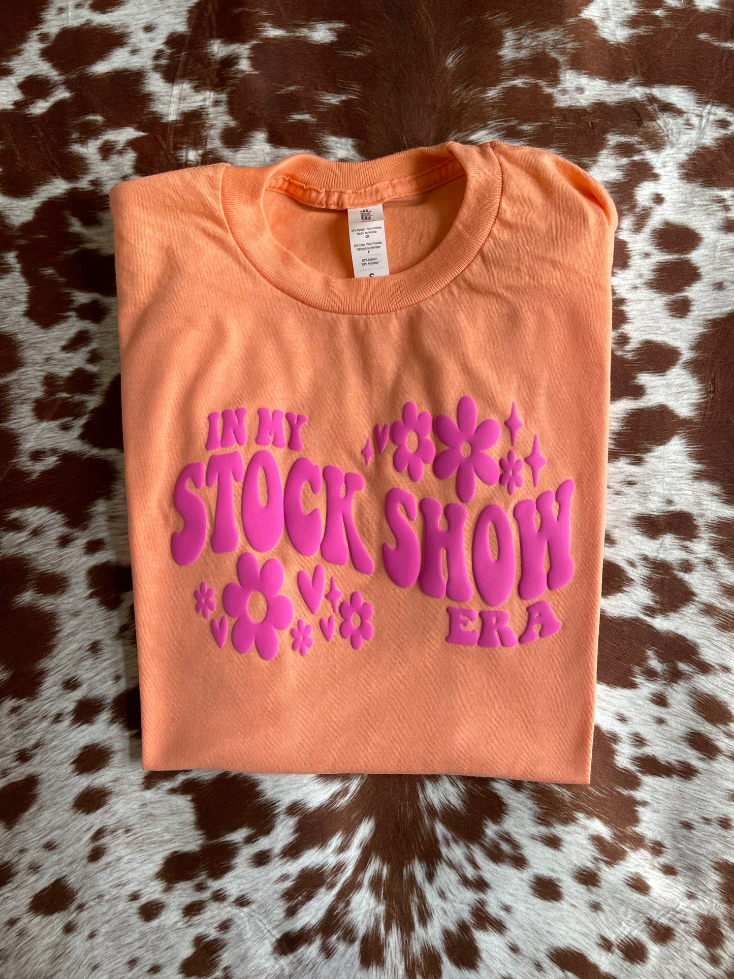 Pink Puff In My Stock Show Era Hoodie - Sherbert