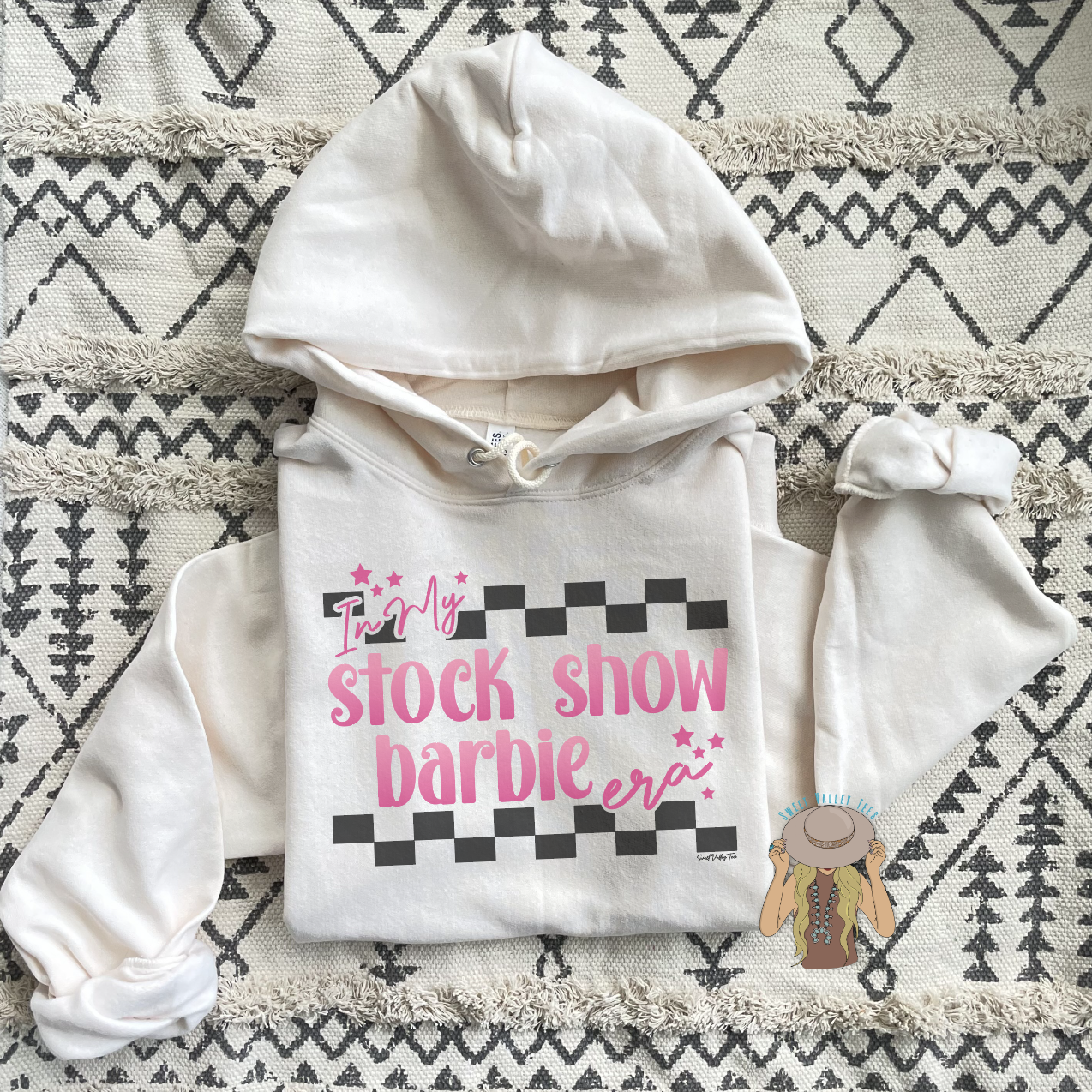 In My Stock Show Era Hoodie - Sweet Cream