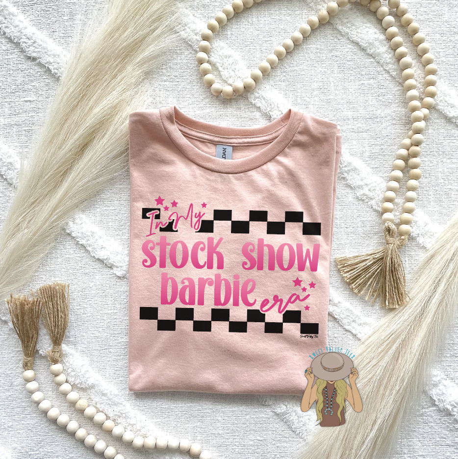 In My Stock Show Barbie Era Tee - Blush Pink