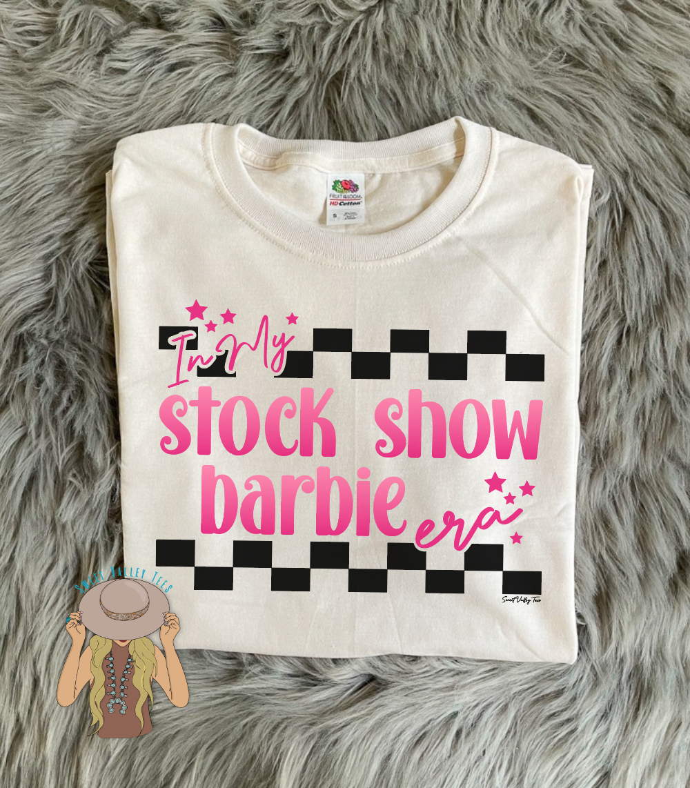 In My Stock Show Barbie Era Tee - Sweet Cream