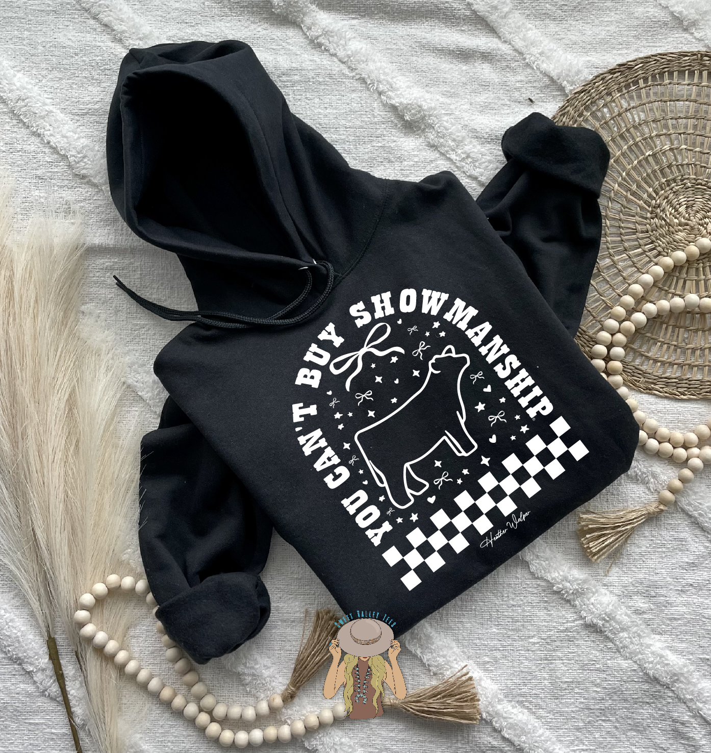 You Can't Buy Showmanship - Steer - Hoodie - Black