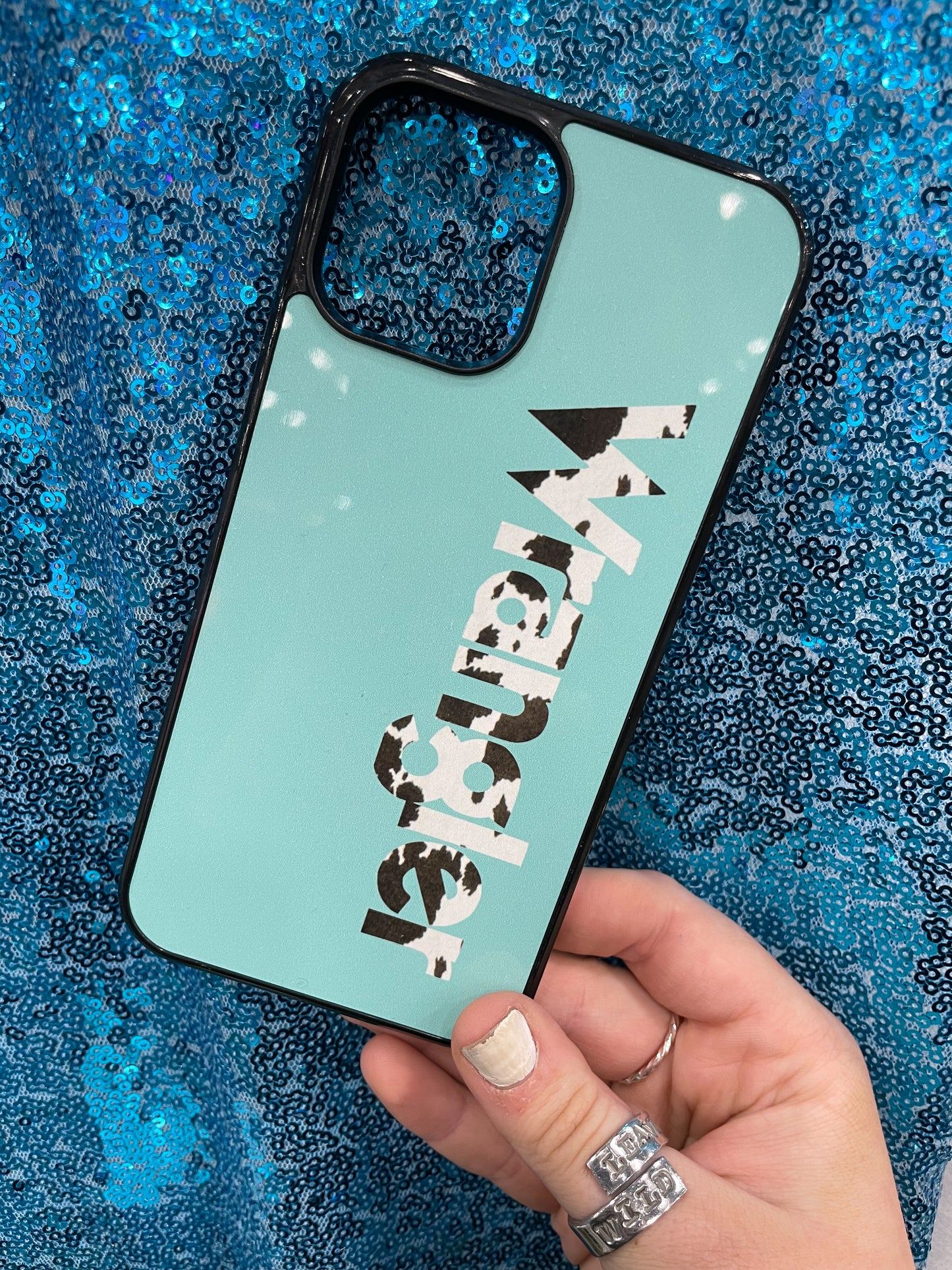 Teal Wrangler Phone Case