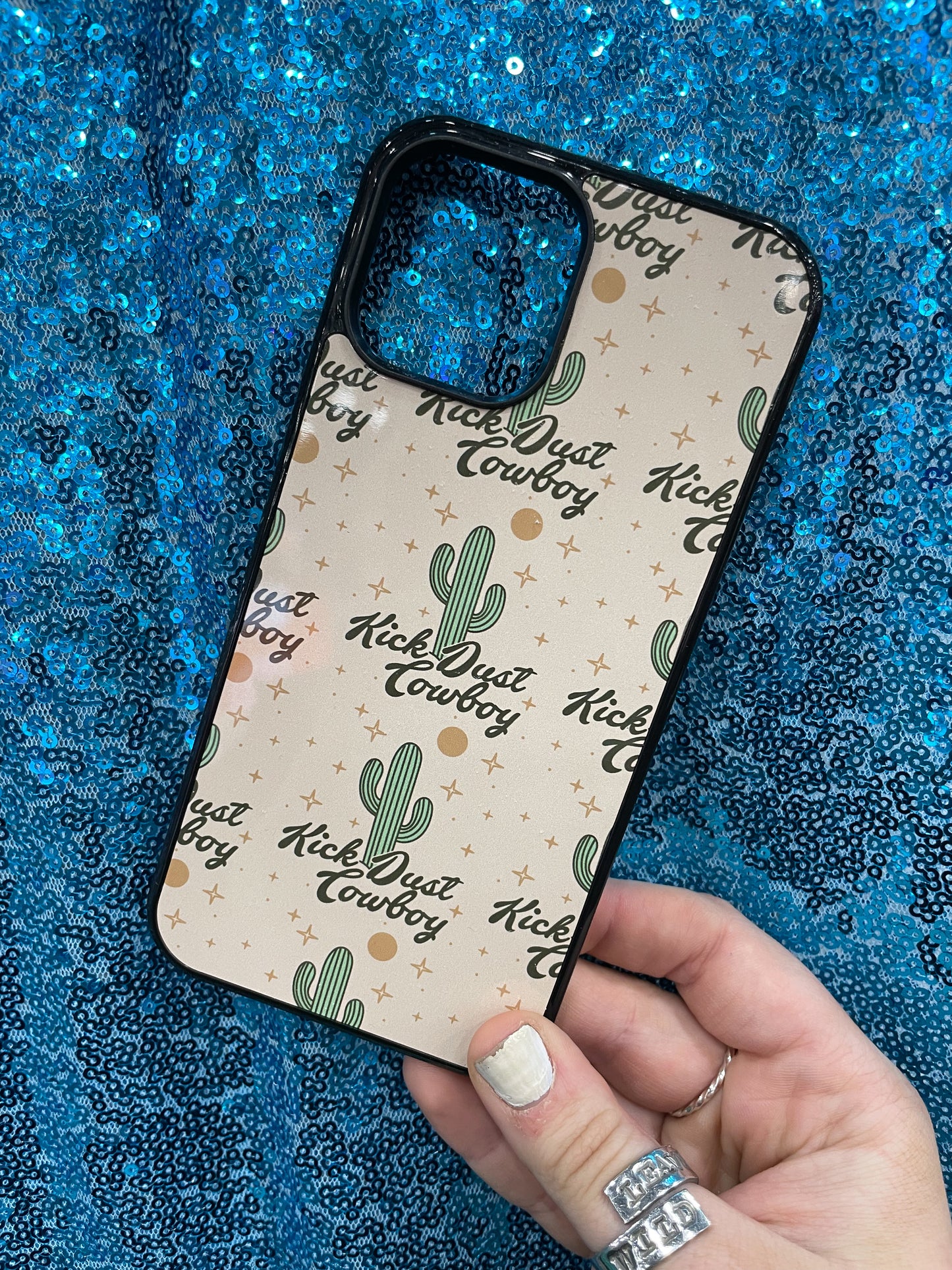 Kick Dust Cowboy Phone Case