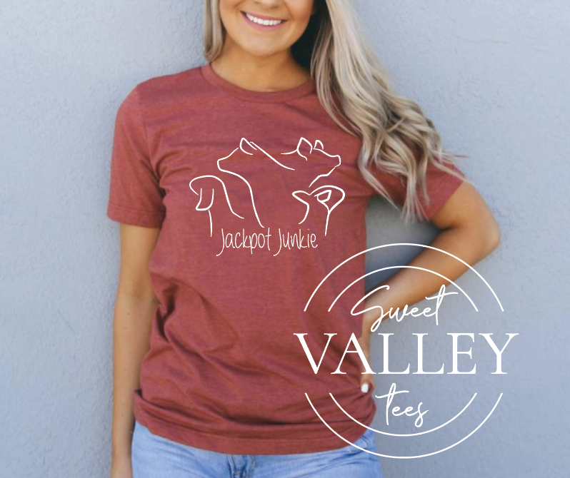 Jackpot Junkie Tee