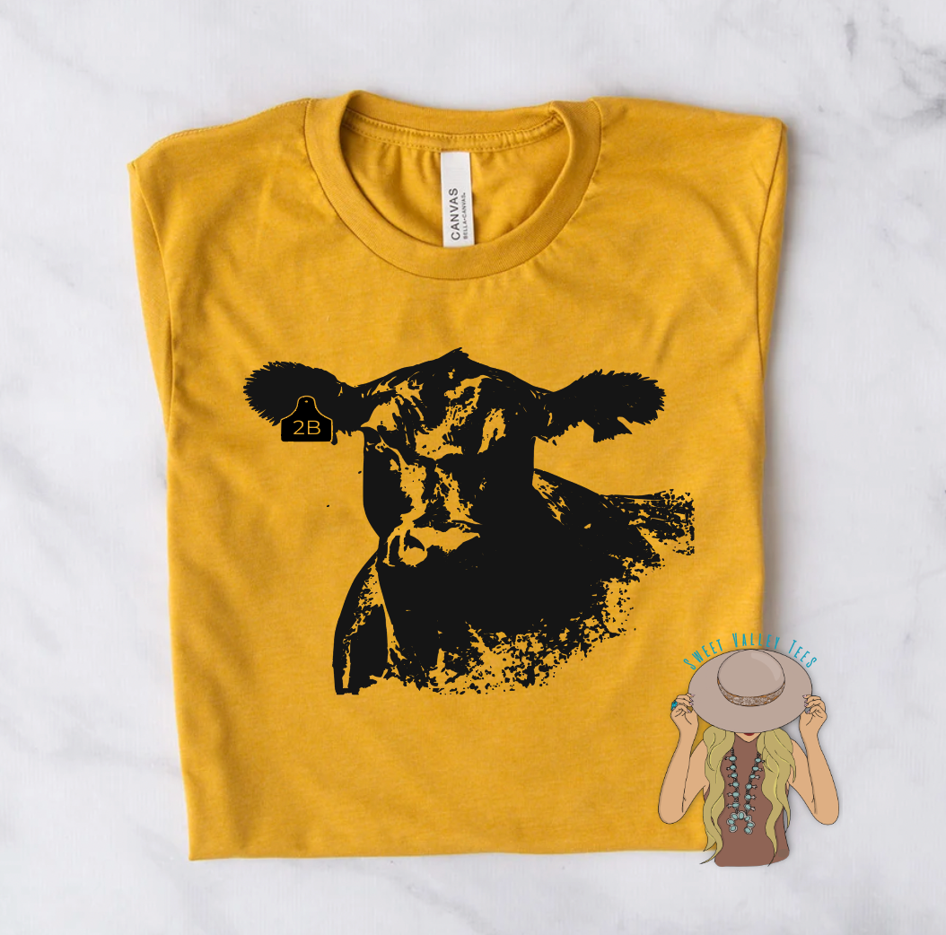 The 2B Tee - Mustard