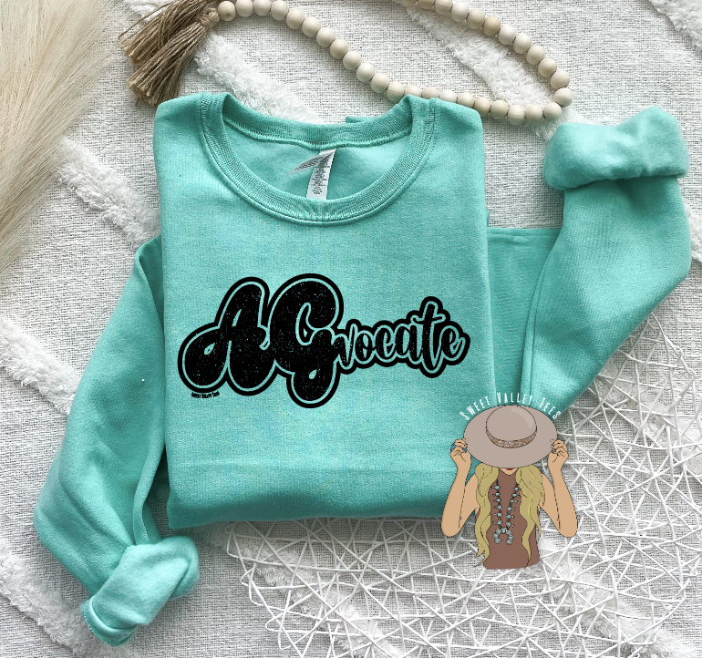 AGvocate Crewneck - Cool Mint