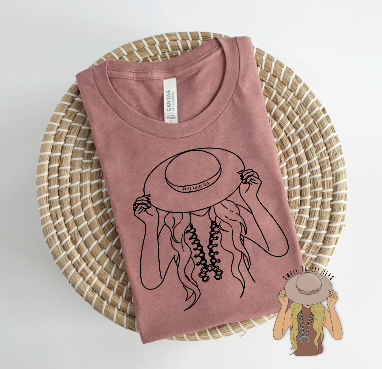 Logo Tee - Mauve