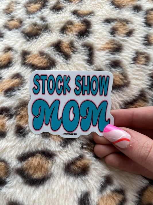 Stock Show Mom Sticker