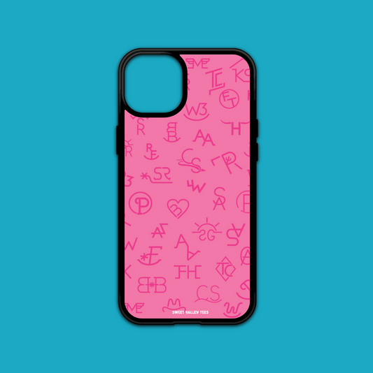 Pink Brands iPhone Case
