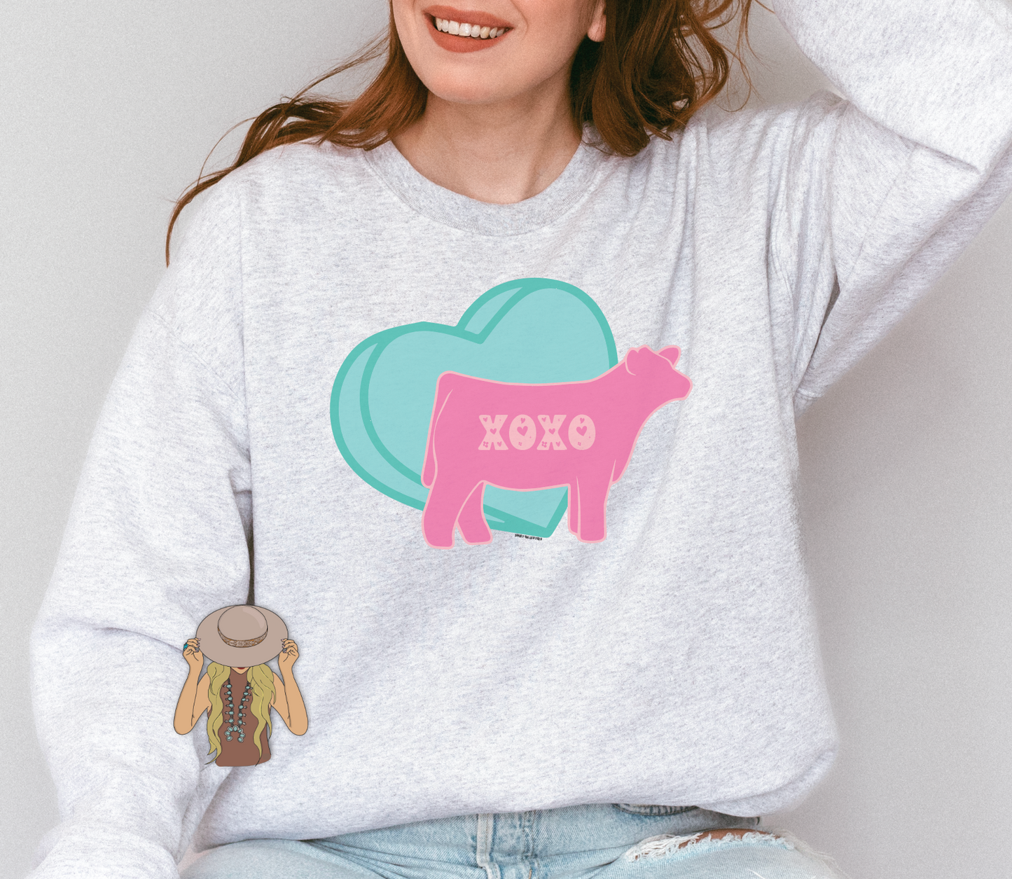 XOXO V-Day Crewneck - Multiple Species Available!