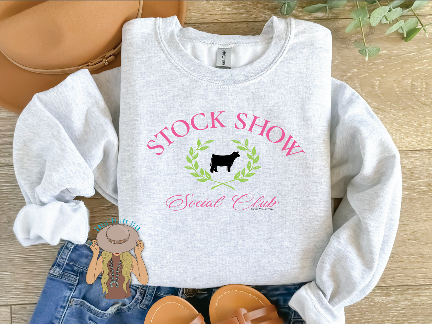 Stock Show Social Club - Crewneck - Steer