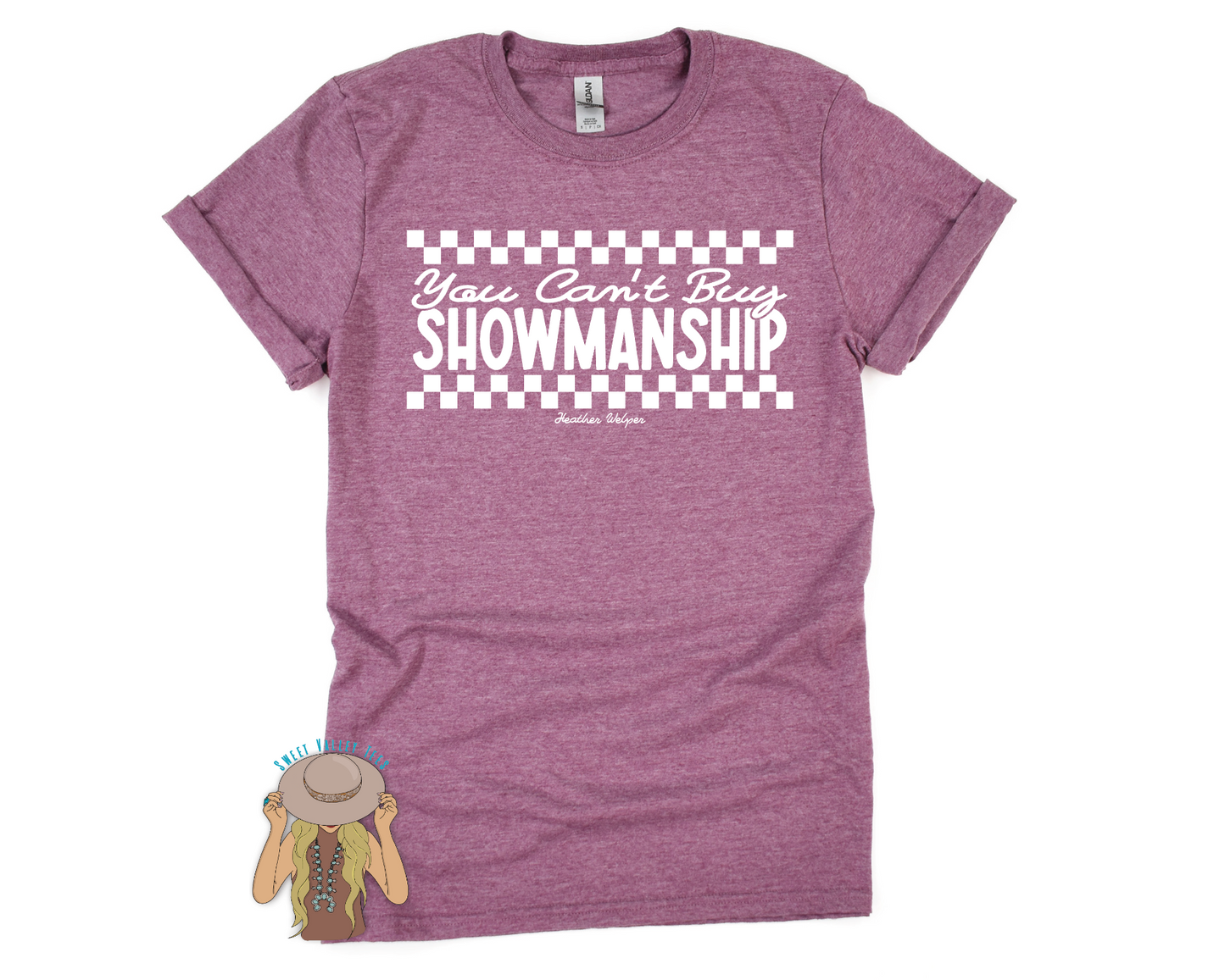 You Cant's Buy Showmanship SVT x Heather Tee - Heather Maroon