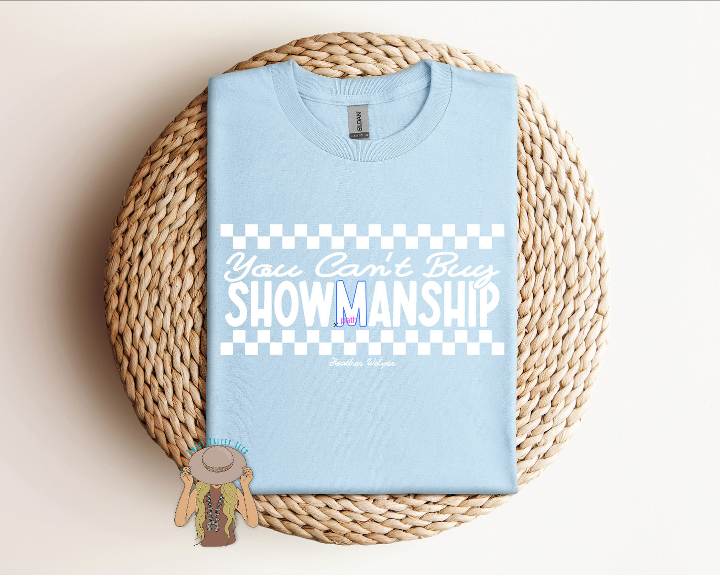 You Cant's Buy Showmanship SVT x Heather Tee - Lt. Blue