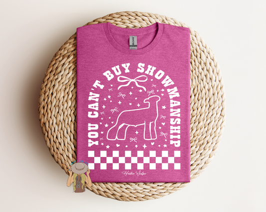 You Cant's Buy Showmanship - Lamb - Heather Raspberry