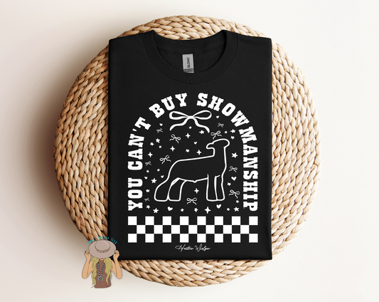 You Cant's Buy Showmanship - Lamb - Black