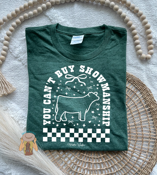 You Cant's Buy Showmanship - Steer - Heather Forest