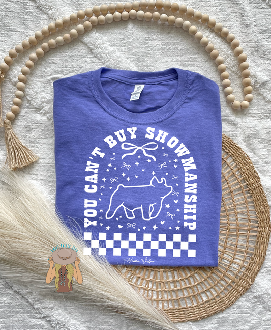 You Cant's Buy Showmanship - Pig - Violet