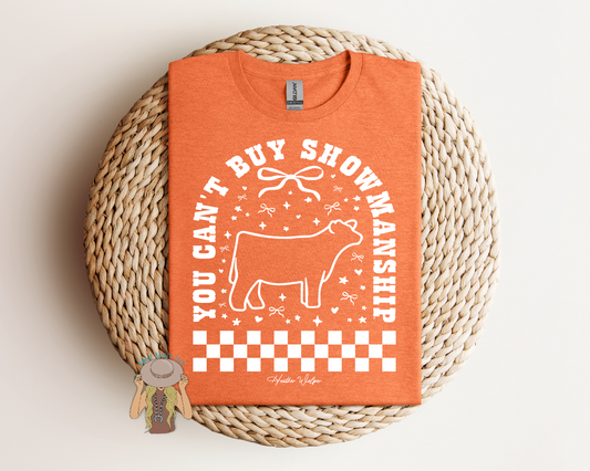 You Cant's Buy Showmanship - Steer - Heather Orange