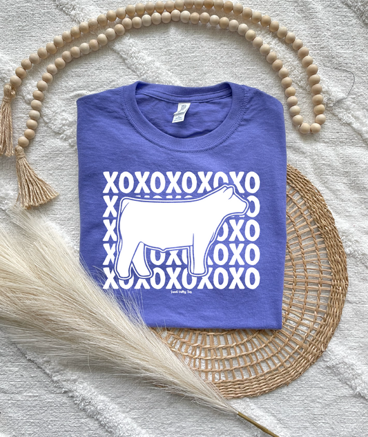 XOXO Tee - Violet