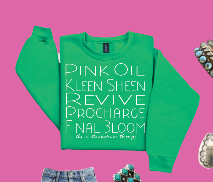 It's a Stock Show Thing - Crewneck - Green