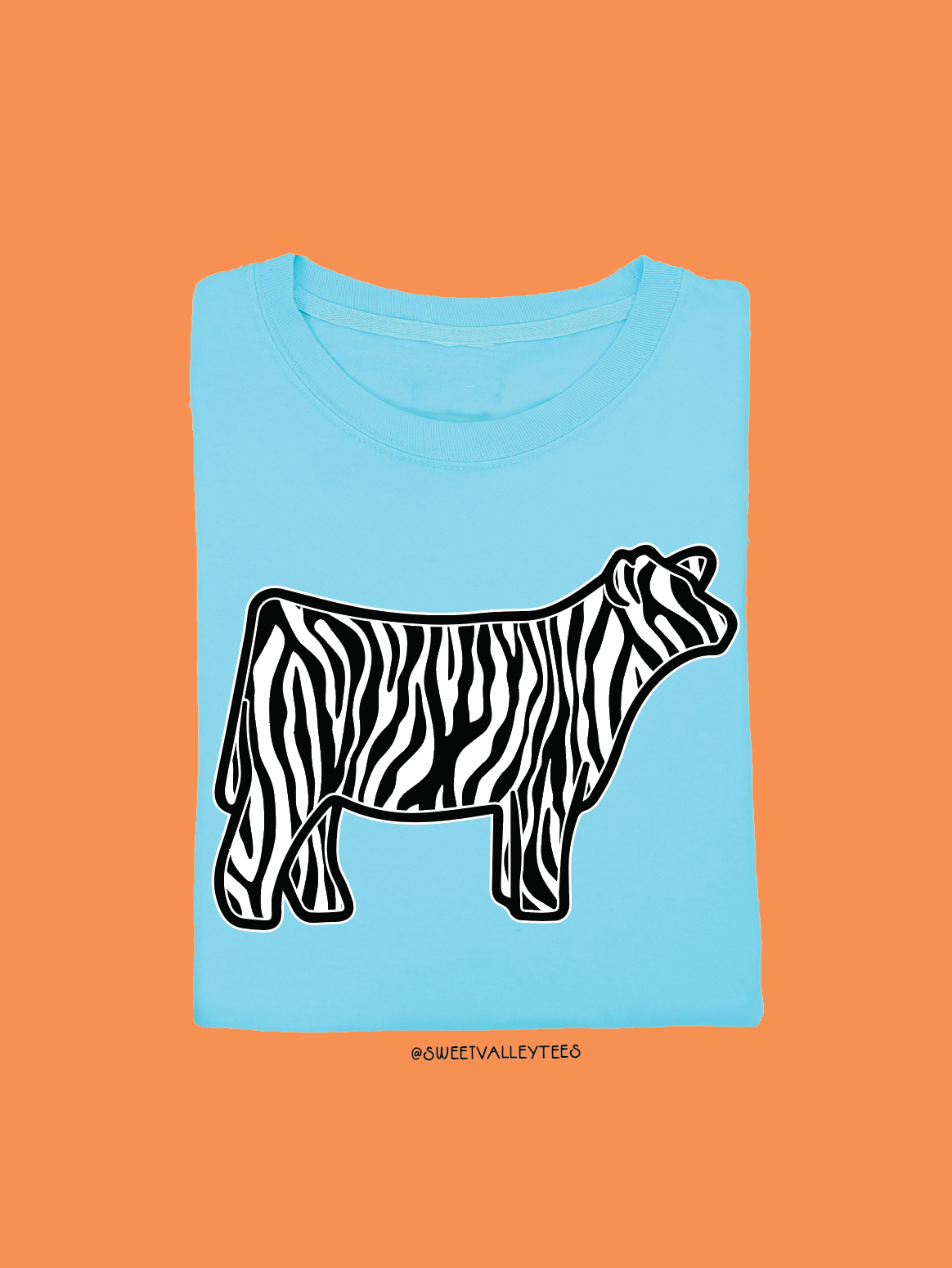 Zebra - Aqua