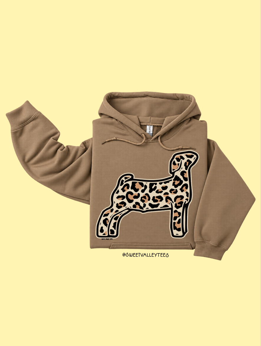 Leopard - Hoodie - Safari