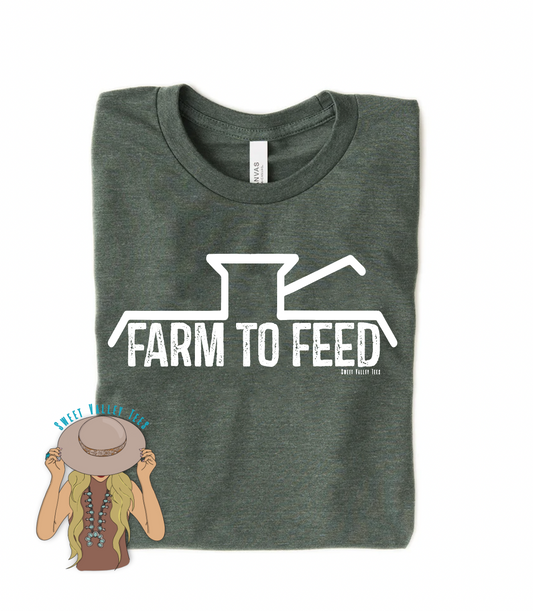Farm to Feed Tee - Heather Forest
