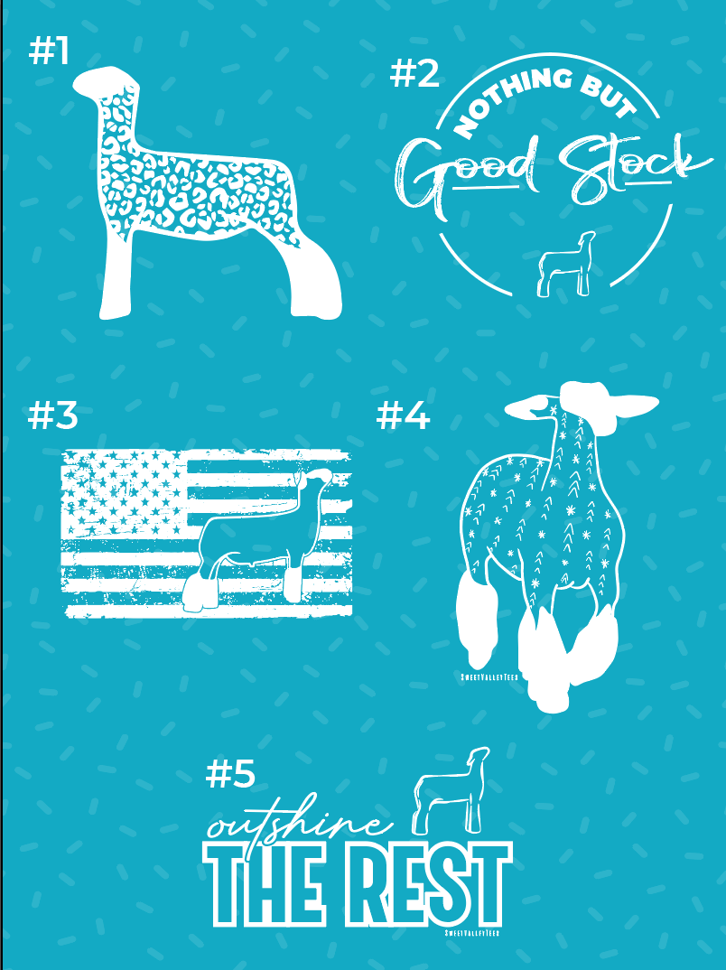 Create Your Own Tee! - Show Lamb