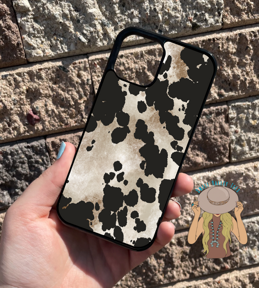 Western Cow Hide Phone Case