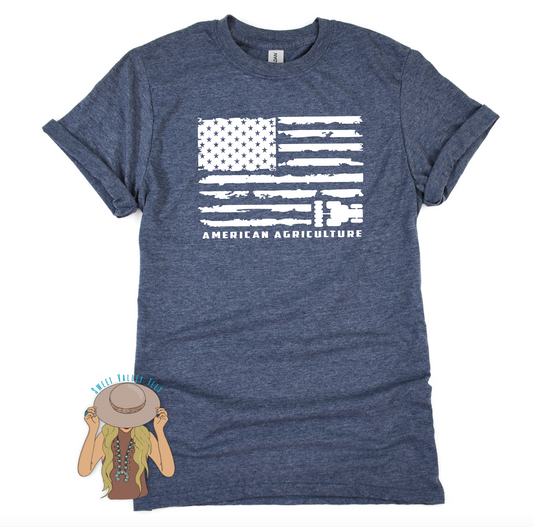 American Agriculture Flag Tee